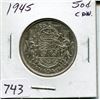 Image 1 : 1945 CNDN 50 CENT PC (SILVER)
