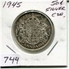 Image 1 : 1945 CNDN 50 CENT PC (SILVER)