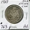 Image 1 : 1963 CNDN 50 CENT PC (SILVER)