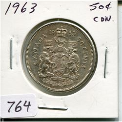 1963 CNDN 50 CENT PC (SILVER)