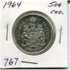Image 1 : 1964 CNDN 50 CENT PC (SILVER)