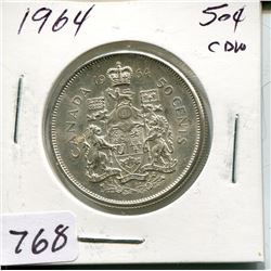 1964 CNDN 50 CENT PC (SILVER)