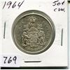 Image 1 : 1964 CNDN 50 CENT PC (SILVER)