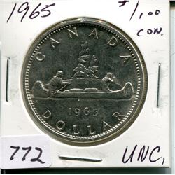 1965 CNDN DOLLAR (SILVER)