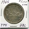Image 1 : 1965 CNDN DOLLAR (SILVER)