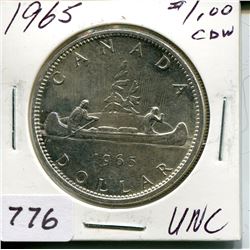 1965 CNDN DOLLAR (SILVER)