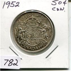 1952 CNDN 50 CENT PC (SILVER)