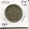 Image 1 : 1953 CNDN 50 CENT PC (SILVER)