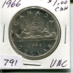 1966 CNDN DOLLAR (SILVER)