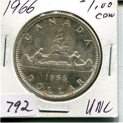 1966 CNDN DOLLAR (SILVER)