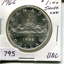 1966 CNDN DOLLAR (SILVER)