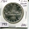 Image 1 : 1966 CNDN DOLLAR (SILVER)