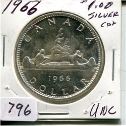 1966 CNDN DOLLAR (SILVER)