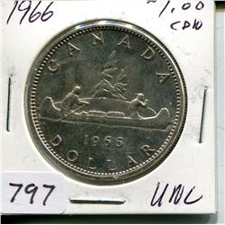 1966 CNDN DOLLAR (SILVER)