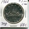 Image 1 : 1966 CNDN DOLLAR (SILVER)