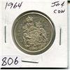 Image 1 : 1964 CNDN 50 CENT PC (SILVER)
