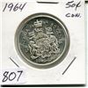 Image 1 : 1964 CNDN 50 CENT PC (SILVER)