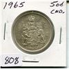 Image 1 : 1965 CNDN 50 CENT PC (SILVER)