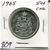 Image 1 : 1965 CNDN 50 CENT PC (SILVER)