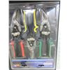 Image 1 : New Mastercraft Tin Snip set of 3