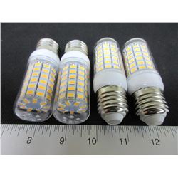 4 New 69 LED Cobb Lightbulbs / warm white / save on your power