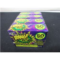 4 New Box's of BANG POPS / throw em or drop em Big Bang