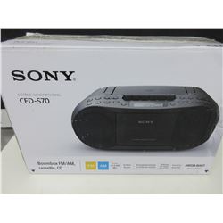 New Sony Audio System / CFD-S70