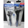 Image 1 : New Mastercraft 3 in 1 Adjustable Crecent Wrench Set / wrench/pipe wrench and hammer