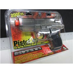New Air soft .45 Caliber Pistol / 200fps spring powered large Mag 70bb's
