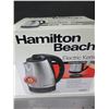 Image 1 : New Hamilton Beach Electric Kettle Stainless Steel 7.2 cup cord free serving