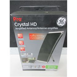 New GE Crystal HD Amplified Antenna / full hd 1080p 4k ultra hd