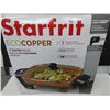 Image 1 : New Starfrit ECO Copper 12" Electric Skillet / non stick scratch resistant
