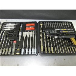 New 90 piece Quick Change Drill & Driver Set with case