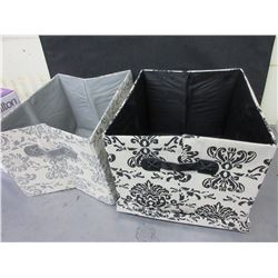 Folding Fabric Box's / Great for your trunk to keep things from rolling around