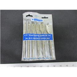 Mastercraft 6 piece Spade Bit set 3/8 - 1 inch