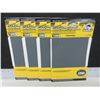 Image 1 : 4 New packs of Gator Grit Waterproof Sandpaper 1500 grit 6 sheets per pack