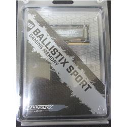 Ballistix Sport Gaming Memory 4gb DDR4 2400