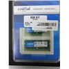 Image 1 : Crucial Memory Kit 8gb 2 x 4 DDR3 1600 SODIMM