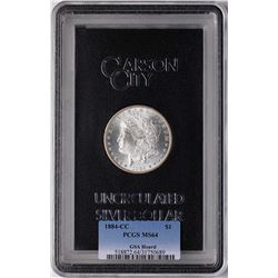 1884-CC $1 Morgan Silver Dollar Coin GSA Hoard PCGS MS64