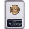 Image 2 : 1882 $10 Liberty Head Eagle Gold Coin NGC MS61