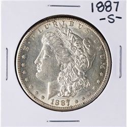 1887-S $1 Morgan Silver Dollar Coin