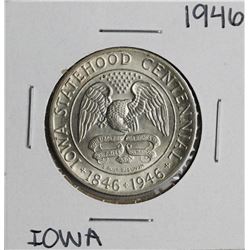 1946 Iowa Centennial Commemorative Half Dollar Coin