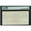 Image 2 : 1870's $5 Manhattan Silver Mining Co. Obsolete Note PMG Choice About Uncirculate
