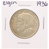Image 1 : 1936 Elgin Commemorative Half Dollar Coin