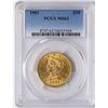 Image 1 : 1901 $10 Liberty Head Eagle Gold Coin PCGS MS63