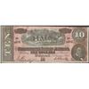 Image 1 : 1864 $10 Confederate States of America Note