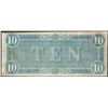 Image 2 : 1864 $10 Confederate States of America Note