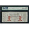 Image 2 : 1860's $1 The City Bank of New Haven Obsolete Note PMG Choice Uncirculated 64EPQ
