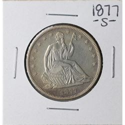 1877-S Liberty Seated Half Dollar Coin