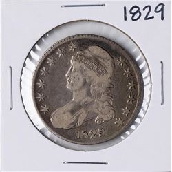 1829 Capped Bust Half Dollar Coin